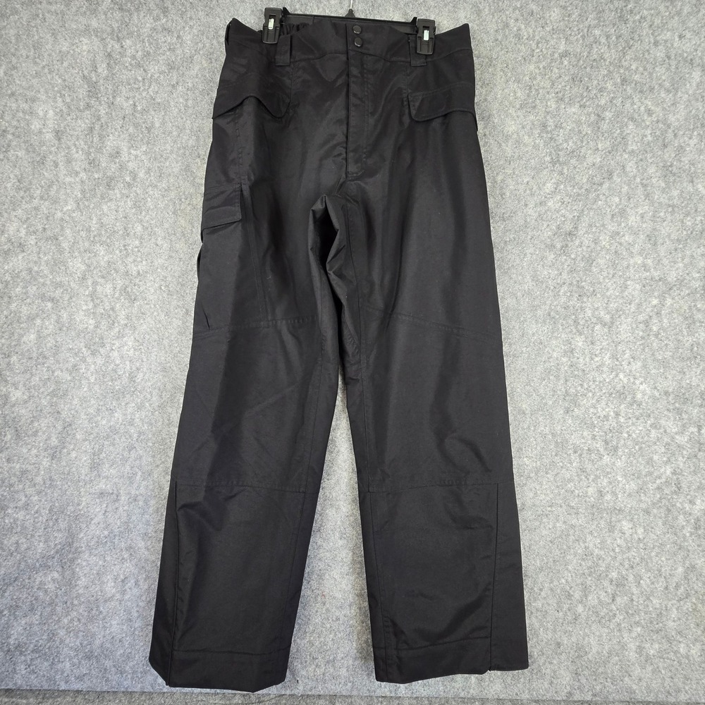 Duluth Trading Co Whaleback Pants Men L 30 Black Straight Uninsulated Cargo